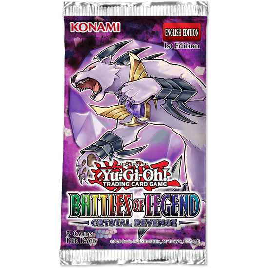 Battles of Legend: Crystal Revenge - Booster Pack (1st Edition) (Online Order Only)