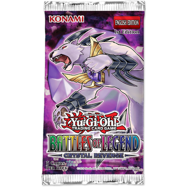 Battles of Legend: Crystal Revenge - Booster Pack (1st Edition) (Online Order Only)