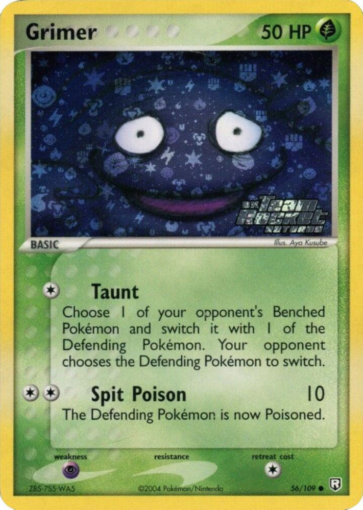 Grimer (56/109) (Stamped) [EX: Team Rocket Returns] (Online Only)