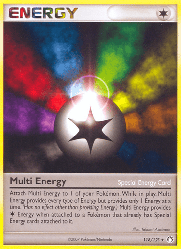 Multi Energy (118/123) [Diamond & Pearl: Mysterious Treasures] (Online Only)