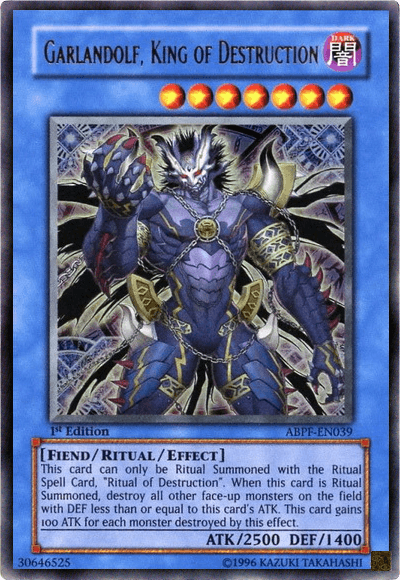 Garlandolf, King of Destruction [ABPF-EN039] Ultra Rare (ONLINE ORDER ONLY)