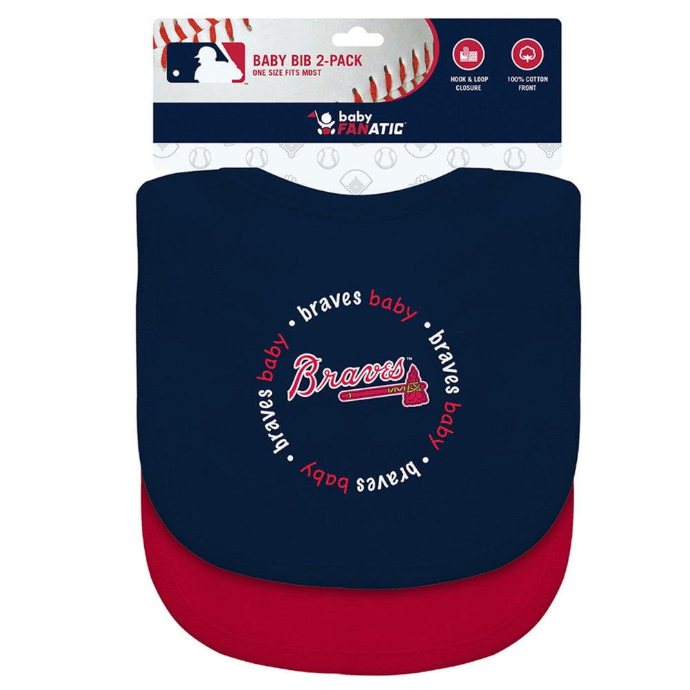 Atlanta Braves - Baby Bibs 2-Pack (ONLINE ORDER ONLY)