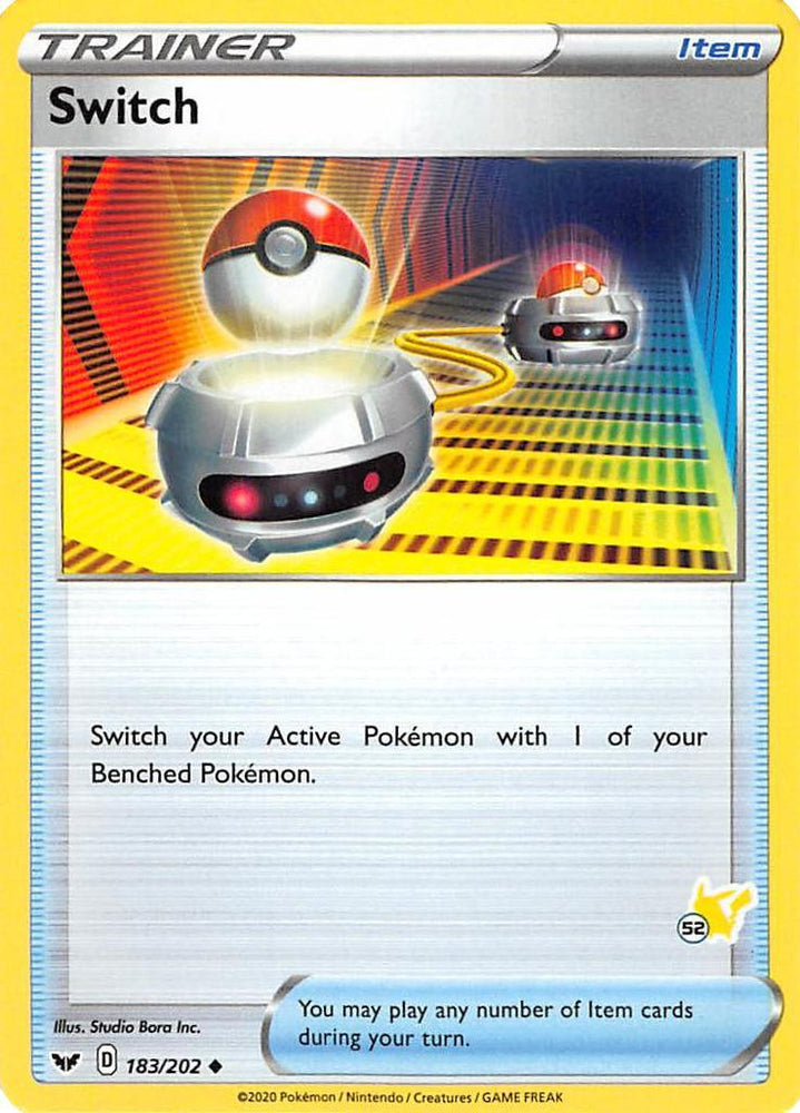 Switch (183/202) (Pikachu Stamp #52) [Battle Academy 2022] (Online Only)