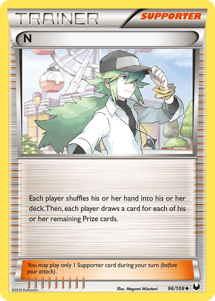 N (96/108) [Black & White: Dark Explorers] (Online Only)