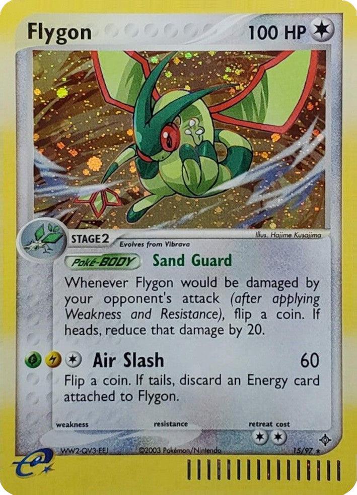 Flygon (15/97) (Theme Deck Exclusive) [EX: Dragon] (Online Only)