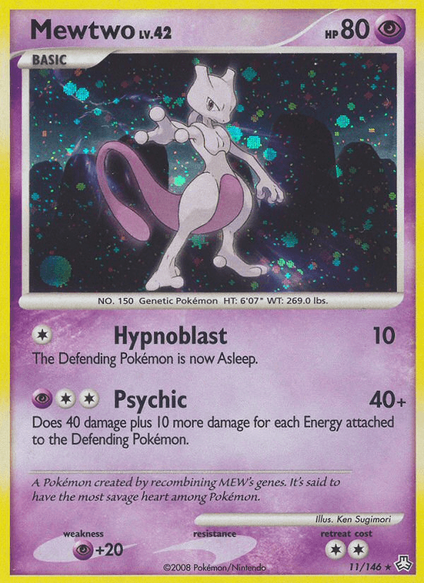 Mewtwo (11/146) [Diamond & Pearl: Legends Awakened] (Online Only)