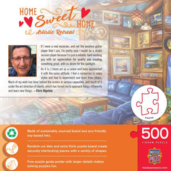 Home Sweet Home - Artistic Retreat 500 Piece Jigsaw Puzzle (ONLINE ORDER ONLY)