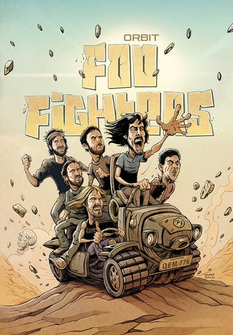 Orbit: The Foo Fighters and Dave Grohl Graphic Novel - Paperback (ONLINE ORDER ONLY)