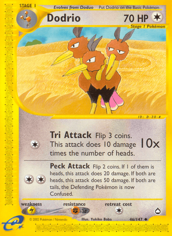 Dodrio (46/147) [Aquapolis] (Online Only)