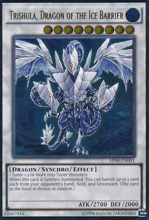 Trishula, Dragon of the Ice Barrier [AP08-EN001] Ultimate Rare