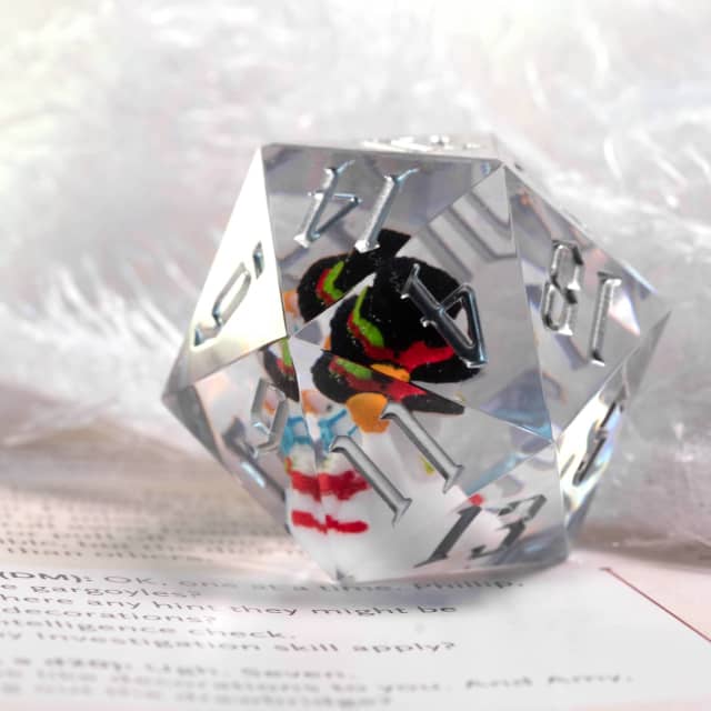 Snowman Holiday d20 Dice 33mm Christmas Dice (2021) (Online Only)