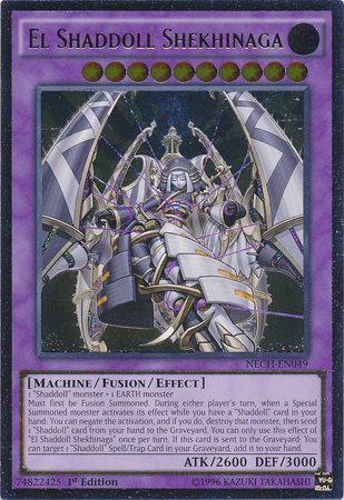 El Shaddoll Shekhinaga [NECH-EN049] Ultimate Rare (ONLINE ORDER ONLY)