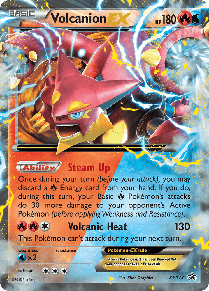 Volcanion EX (XY173) [XY: Black Star Promos] (Online Only)