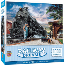 Childhood Dreams - Railway Dreams 1000 Piece Jigsaw Puzzle (ONLINE ORDER ONLY)