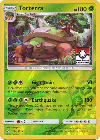 Torterra (9/156) (League Promo) [Sun & Moon: Ultra Prism] (Online Only)