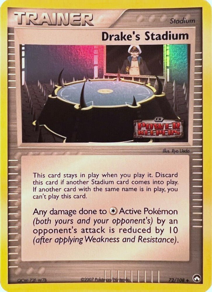 Drake's Stadium (72/108) (Stamped) [EX: Power Keepers] (Online Only)