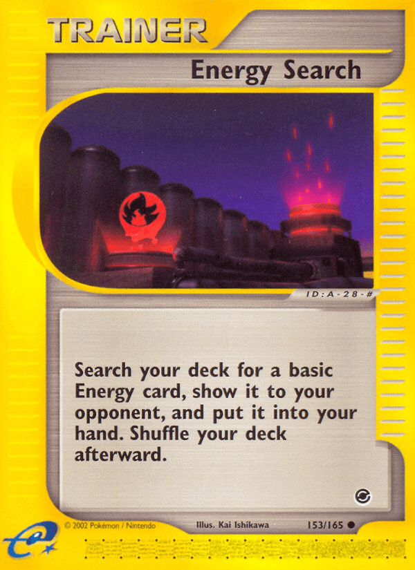 Energy Search (153/165) [Expedition: Base Set] (Online Only)