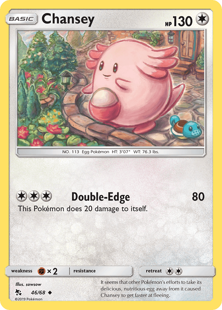 Chansey (46/68) [Sun & Moon: Hidden Fates] (Online Only)