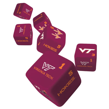 Virginia Tech Hokies Dice Set - 19mm (ONLINE ORDER ONLY)