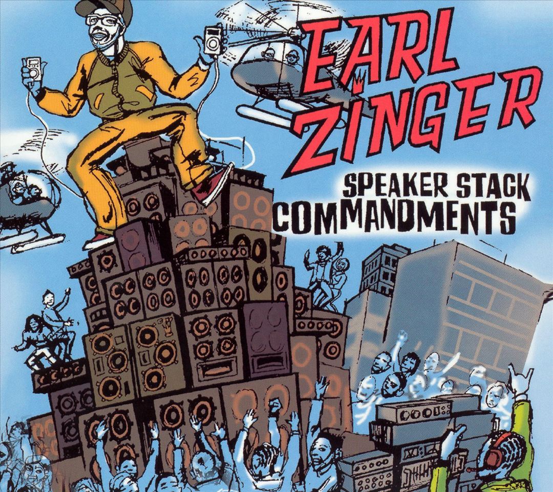Earl Zinger - Speaker Stack Comman [CD] (ONLINE ORDER ONLY)