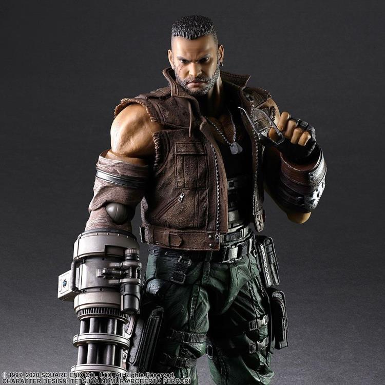 SQUARE ENIX: FINAL FANTASY® VII REMAKE PLAY ARTS -KAI- ™ - Barret Wallace (Version 2) Action Figure (ONLINE ORDER ONLY)