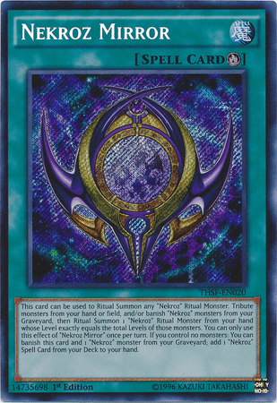 Nekroz Mirror [THSF-EN020] Secret Rare (ONLINE ORDER ONLY)