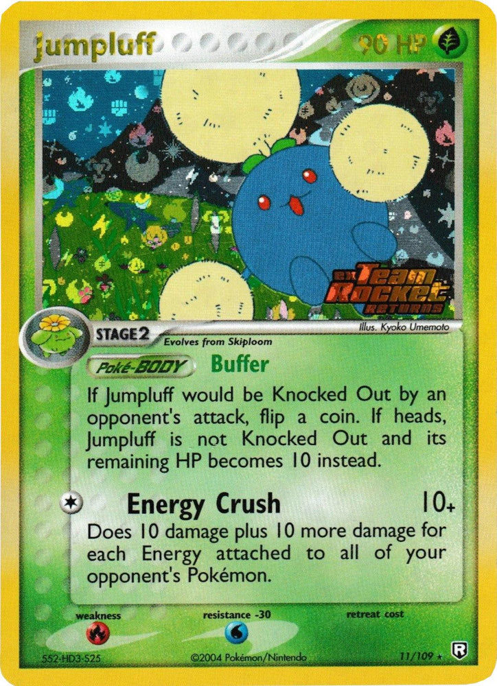 Jumpluff (11/109) (Stamped) [EX: Team Rocket Returns] (Online Only)