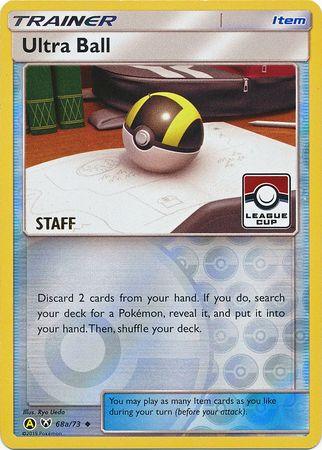 Ultra Ball (68a/73) (League Promo Staff) [Sun & Moon: Shining Legends] (Online Only)