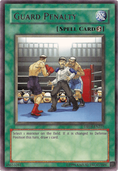 Guard Penalty [DR04-EN225] Rare (ONLINE ORDER ONLY)