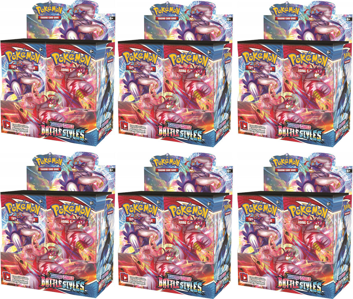 Sword & Shield: Battle Styles - Booster Box Case (ONLINE ORDER ONLY)