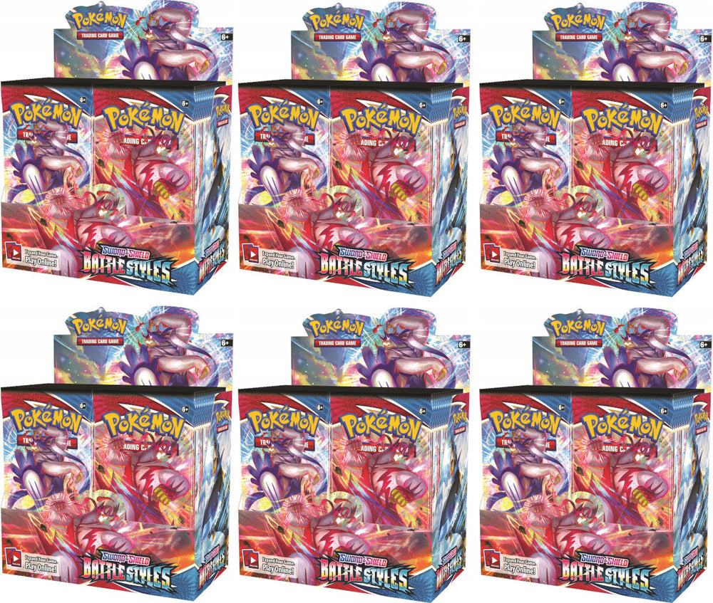 Sword & Shield: Battle Styles - Booster Box Case (ONLINE ORDER ONLY)
