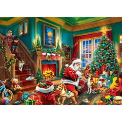 Season's Greetings - The Santa Stakeout 1000 Piece Jigsaw Puzzle