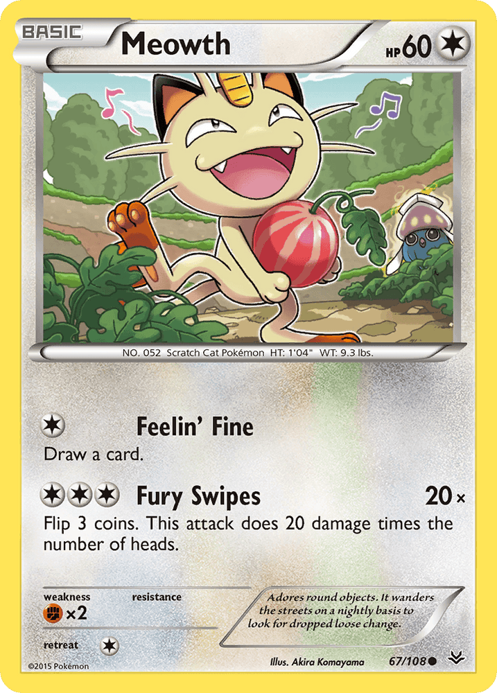 Meowth (67/108) [XY: Roaring Skies] (Online Only)