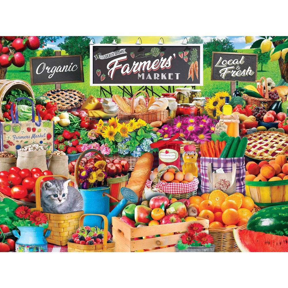Farmer's Market - Fresh Finds 750 Piece Jigsaw Puzzle (ONLINE ORDER ONLY)