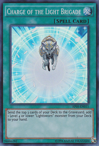 Charge of the Light Brigade [AP05-EN011] Super Rare (ONLINE ORDER ONLY)