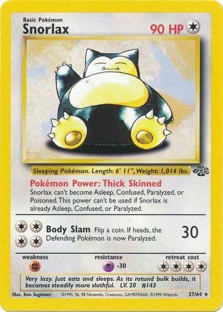 Snorlax (27/64) [Jungle Unlimited] (Online Only)