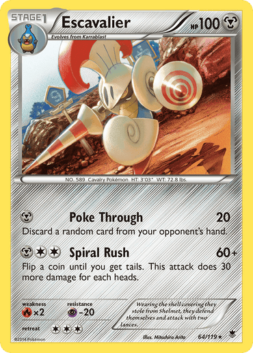 Escavalier (64/119) [XY: Phantom Forces] (Online Only)