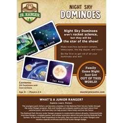 Jr. Ranger - Night Sky Picture Dominoes (ONLINE ORDER ONLY)
