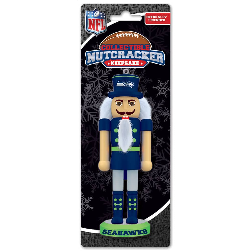 Seattle Seahawks - Keepsake Nutcracker