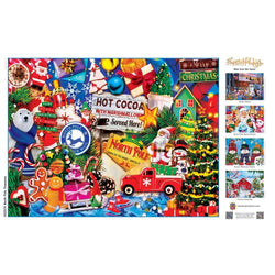 Happy Holidays - Greetings from the North Pole 300 Piece EZ Grip Jigsaw Puzzle (ONLINE ORDER ONLY)