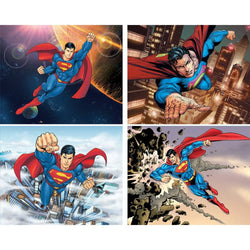 Superman 4-Pack 100 Piece Jigsaw Puzzles (ONLINE ORDER ONLY)