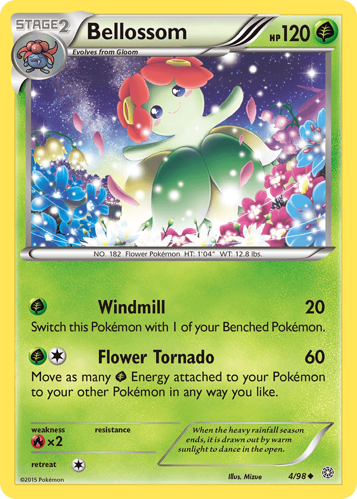 Bellossom (4/98) [XY: Ancient Origins] (Online Only)