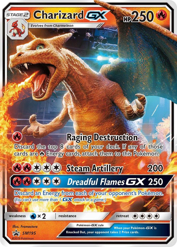 Charizard GX (SM195) [Sun & Moon: Black Star Promos] (Online Only)