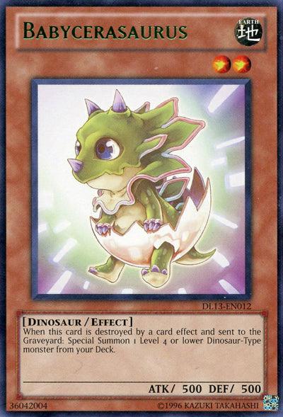 Babycerasaurus (Green) [DL13-EN012] Rare (ONLINE ORDER ONLY)