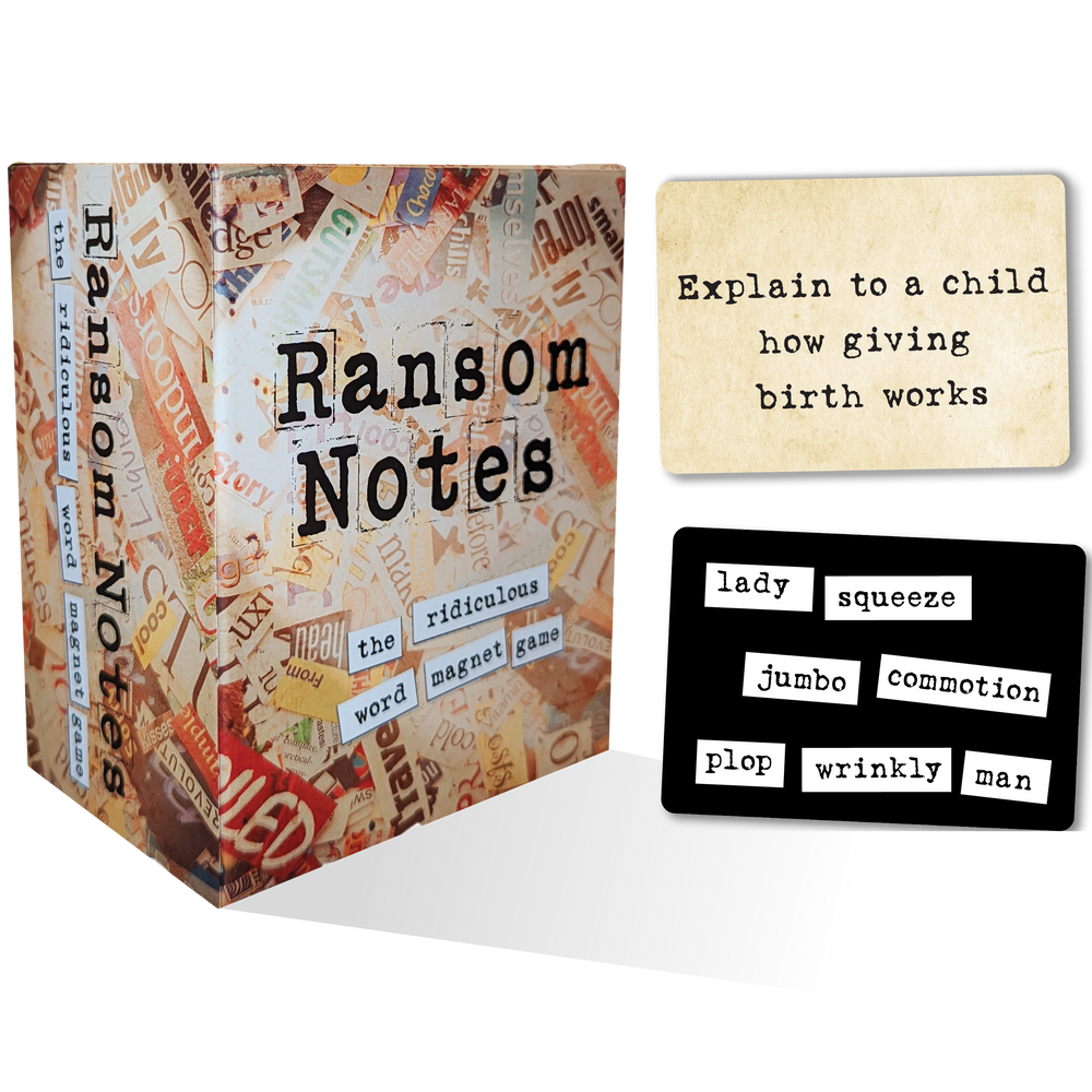 Ransom Notes: The Ridiculous Word Magnet Game (ONLINE ORDER ONLY)