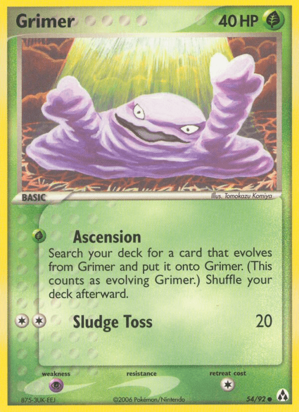 Grimer (54/92) [EX: Legend Maker] (Online Only)