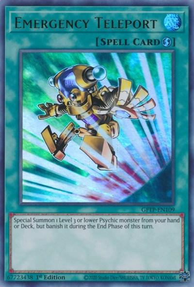 Emergency Teleport [GFTP-EN109] Ultra Rare (ONLINE ORDER ONLY)