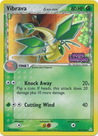 Vibrava (54/110) (Delta Species) (Stamped) [EX: Holon Phantoms] (Online Only)