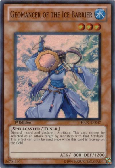 Geomancer of the Ice Barrier [HA02-EN047] Super Rare (ONLINE ORDER ONLY)