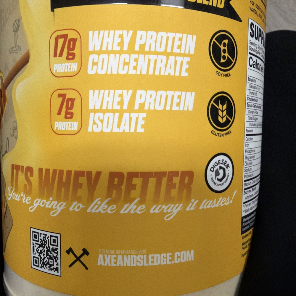 Whey More - Grizzly Honey Graham (30 Servings) Exp 10/26 (ONLINE ORDER ONLY)